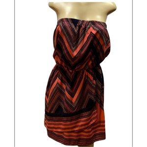 Express sleeveless thigh length dress.